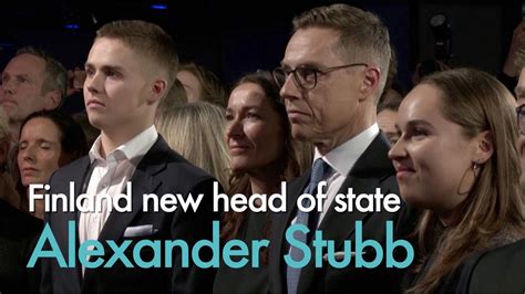 A New Era Centre Right S Stubb Wins Close Fought Finnish Presidential