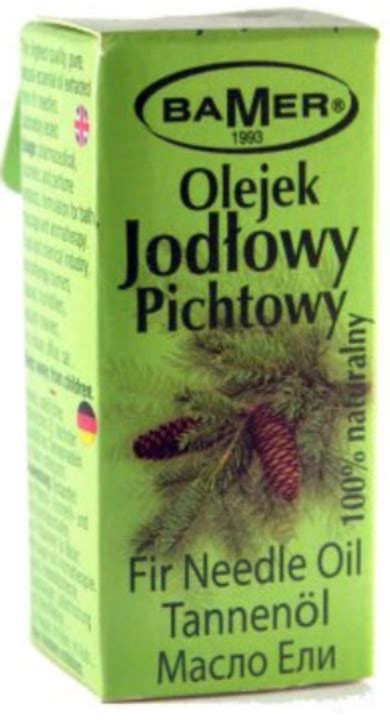 Olejek Eteryczny Jodłowy 7ml Bamer Delikatesy z Natury