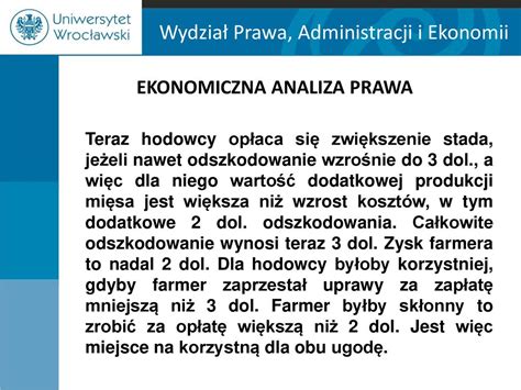 Ekonomiczna Analiza Prawa Ppt Pobierz