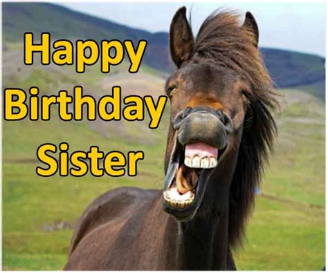 25 Funny Birthday Wishes For Sister - HAPPY DAYS