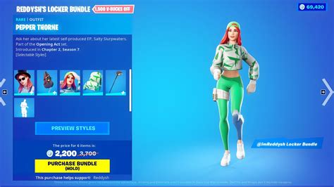 RARE Business Hips Emote Releasing Tonight Reddysh S Locker Bundle