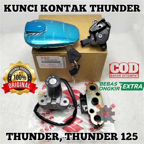 Kunci Kontak Suzuki Thunder F Kunci Kontak Tutup Tangki Spin Asli