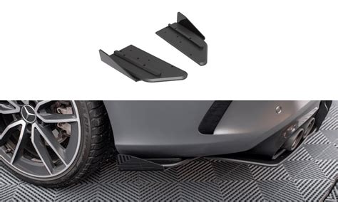 Seitliche Heck Diffusor Erweiterung Street Pro Mit Flaps F R Mercedes