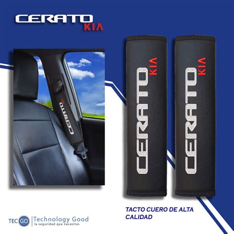 Protector Para Cinturon Funda Tipo Kia Cerato Especial Tecgo Auto