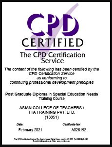 Cpd Certified Course Asian College Of Teachers Act