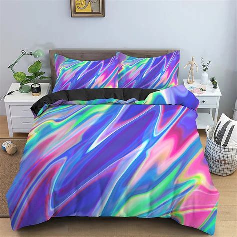 D Galaxy Duvet Cover Set King Full Twin Pcs Bedding Sets Universe