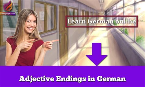 Adjective Endings In German