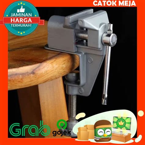 Jual Klem Meja Mini Catok Meja Bench Vise Clamp Ragum Kecil Penjepit