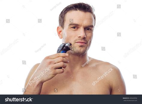 Portrait Handsome Naked Man Looking Camera Stock Photo Shutterstock