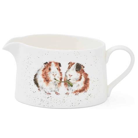 Royal Worcester Wrendale Designs Guinea Pig Sauce Boat