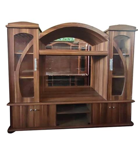 Brown Wooden Led Tv Unit For Home Living Room At Rs Piece In