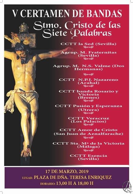 Hoy V Certamen De Bandas Stmo Cristo De Las Siete Palabras