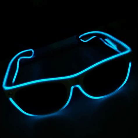 Gafas Led De Ne N Para Fiesta Lentes Intermitentes El Wire Luminosas