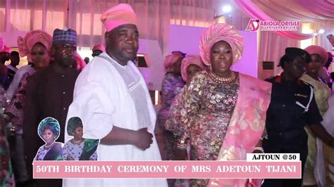 London Celebrity Babe Mrs Adetoun Tijani Celebrates Her Golden Jubilee