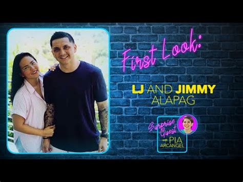 First Look Lj And Jimmy Alapag Surprise Guest With Pia Arcangel