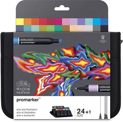 TROUSSE PROMARKER DE 24 COULEURS ARTS ET ILLUSTRATION