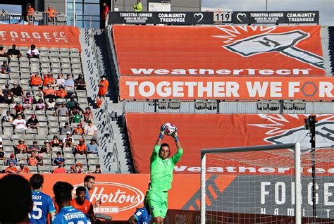 Sights And Sounds Forge Fc 1 1 Atlético Ottawa Canadian Premier League