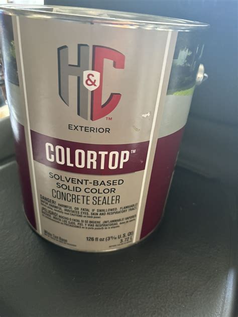 Sherwin Williams Colortop Solvent Based Concrete Sealer for Sale in