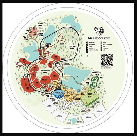 Minnesota Zoo Map and Brochure (2018 - 2023) | ThemeParkBrochures.net