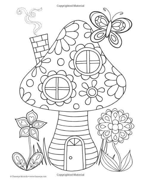 Peace Love Coloring Book Design Originals Thaneeya Mcardle