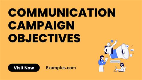 Communication Campaign Objectives 19 Examples