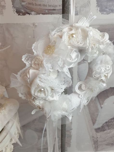 Geschenk Kranz Deko Shabby Chic Spitze Geschenk Hochzeit Kaufen Auf