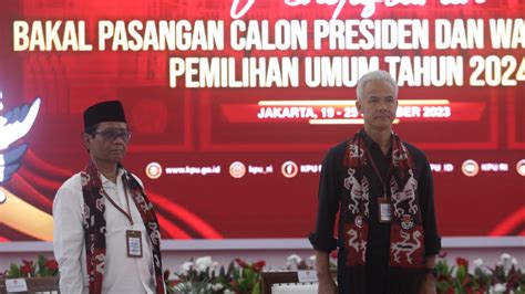 Foto Resmi Duet Di Pilpres 2024 Intip Total Harta Kekayaan Ganjar