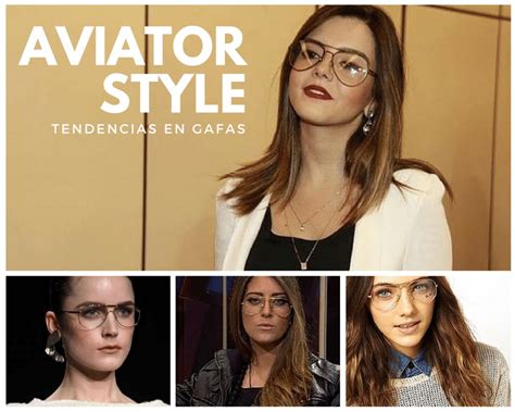 Monturas Tipo Aviator Ltima Tendencia En Gafas Graduadas Pticas