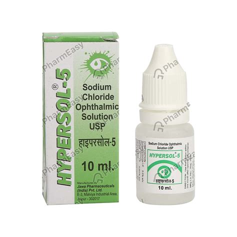 Buy Hypersol 5 Eye Drop 10 Online At Flat 18 OFF PharmEasy