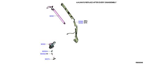 Infiniti Qx Liftgate Latch Right Rr A Genuine