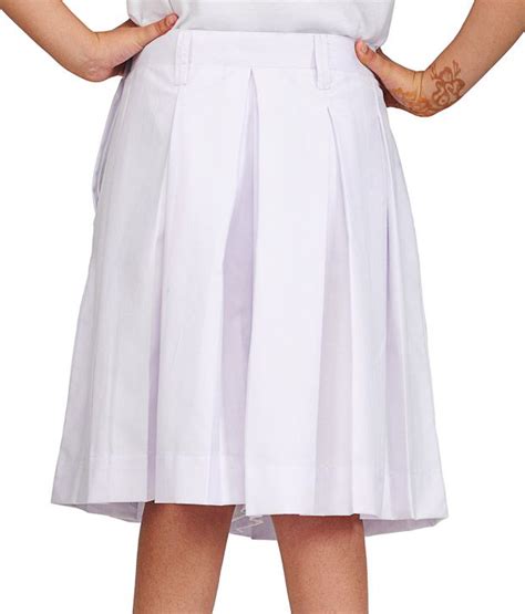 Sherwood School Uniform White Skirt Divider For Kids: Buy Online @ Rs ...