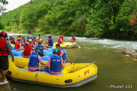 Whitewater Rafting In Phang Nga Near Phuket Phuket