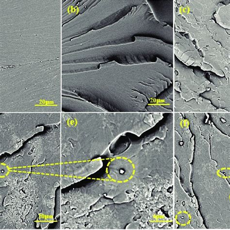 Tensile Fracture Cross Sectional Morphology Of Sio Epoxy Resin With