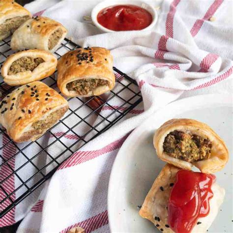 Recipes Vegan Sausage Rolls -Let's Go Vegan Australia