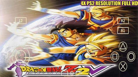 Aethersx2 Ps2 Emulator For Android Dragon Ball Z 2v Gameplay Hd Youtube