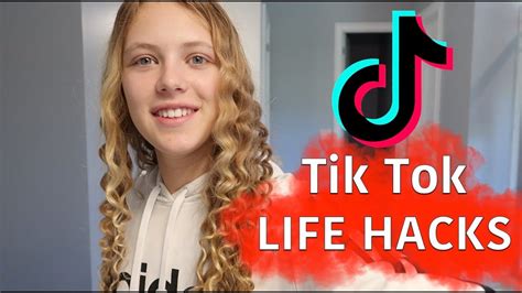 Testing Viral Tik Tok Hair Life Hacks To See If They Work Youtube