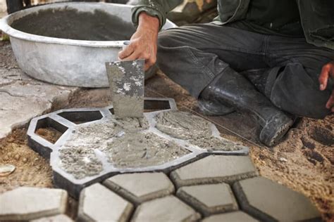 Blog Diy With Concrete Walkway Molds Sam The Concrete Man