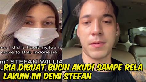 Mw Nikah Ria Andrew Rela Tinggalkan Kerjaan Demi Brsama Stefan Di Bali