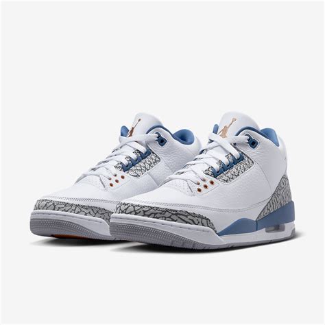 Air Jordan 3 Wizards True Blue Copper Retro Nice Kicks