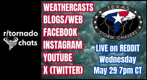 Be Sure To Get Your Questions In For The Very First R Tornado Live Ama With The Meteorologists