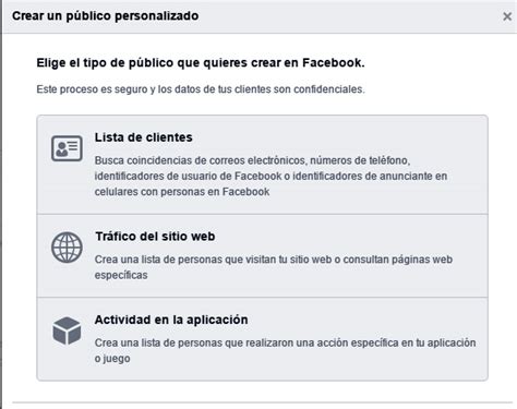 Cómo segmentar y crear públicos personalizados en Facebook