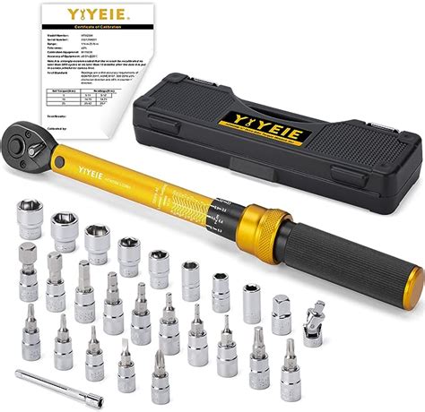 YIYEIE 1 4 Inch Drive Bike Torque Wrench 1 25 Nm 10 222 5 In Lb 27