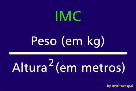 Calcular IMC Calculadora de Índice de Massa Corporal Myfitnesspal