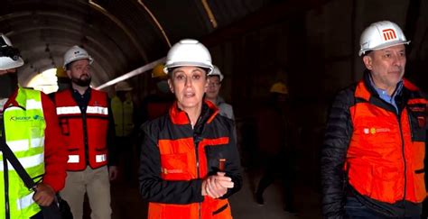 Sheinbaum supervisa trabajos de la Nueva Línea 1 del Metro