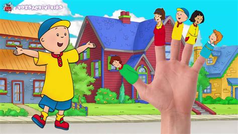 Caillou Finger Family Songs Nursery Rhymes