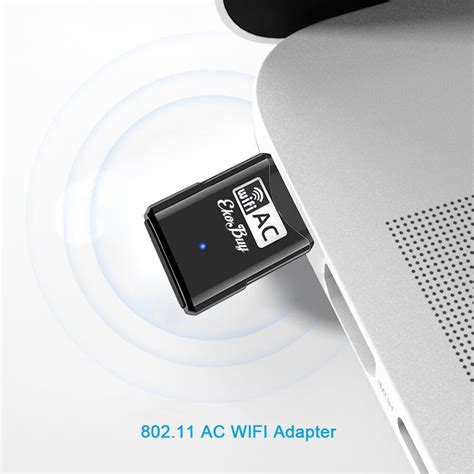 EkoBuy AC600 Dual Band Mini Wireless Usb Adapter Dongle Wifi 802 11