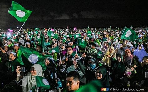 Bersatu Tercabar Gelombang Hijau Kebangkitan Pas Kata Penganalisis