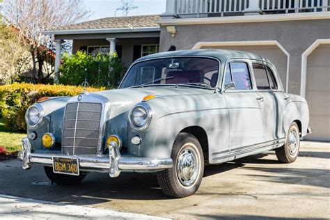 1959 Mercedes Benz 220s Sedan 4 Speed For Sale On Bat Auctions Sold