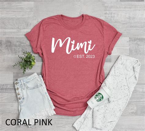 Mimi Est 2023 Shirt New Mimi T Shirt Mimi To Be T Etsy