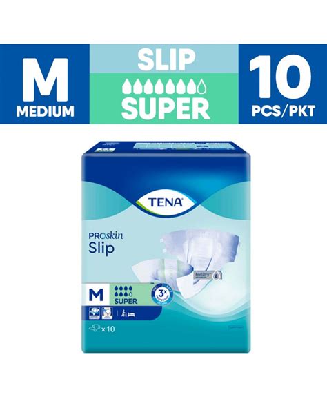 Tena Slip Super Unisex Adult Diapers